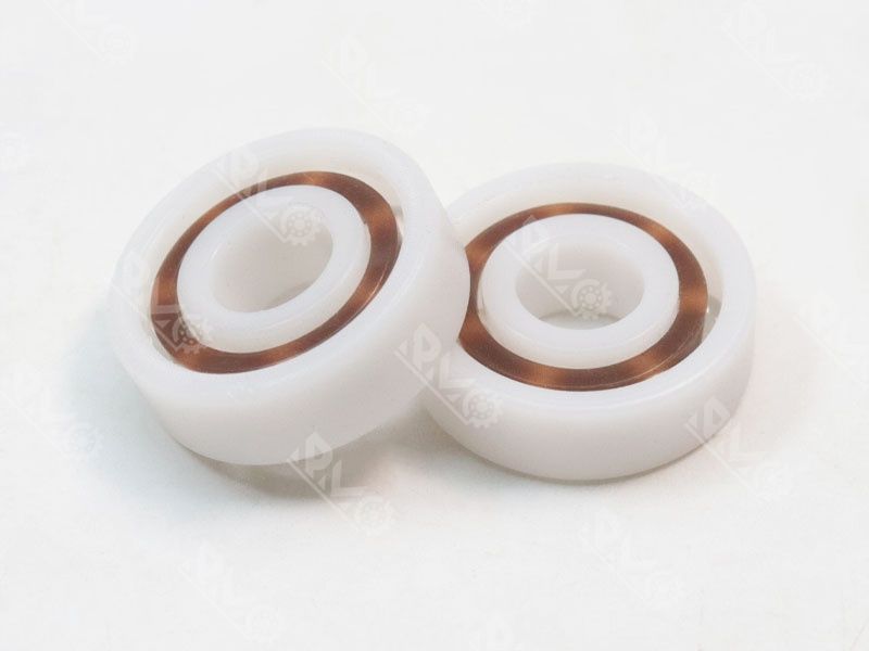 POM608 plastic deep groove ball bearing