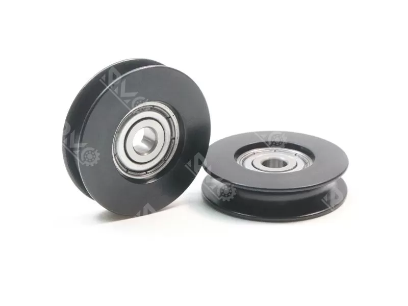 626ZZ U-groove nylon pulley with bearing