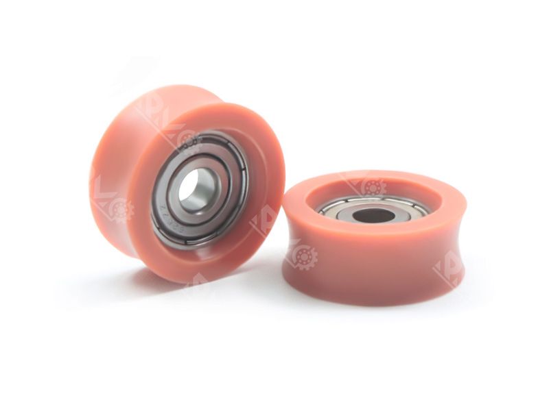 626ZZ Bearing U Groove Nylon Pulley Wheels
