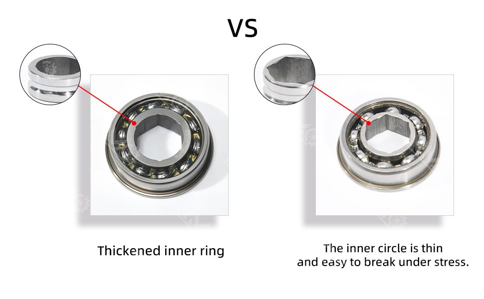 FR8ZZ Hex Bearing for FIRST Robotics Competition