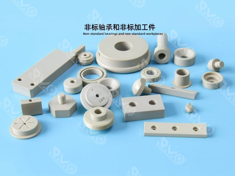 POM608 plastic deep groove ball bearing