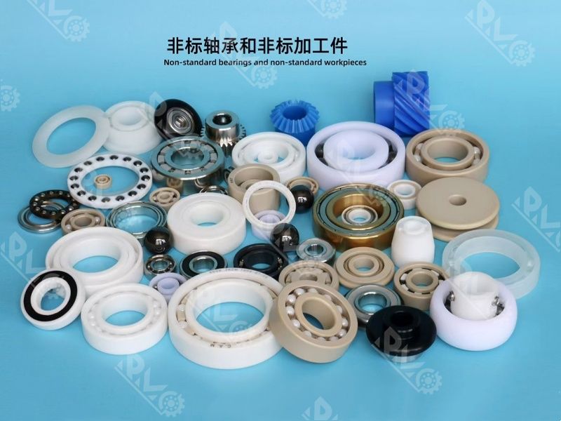 POM608 plastic deep groove ball bearing