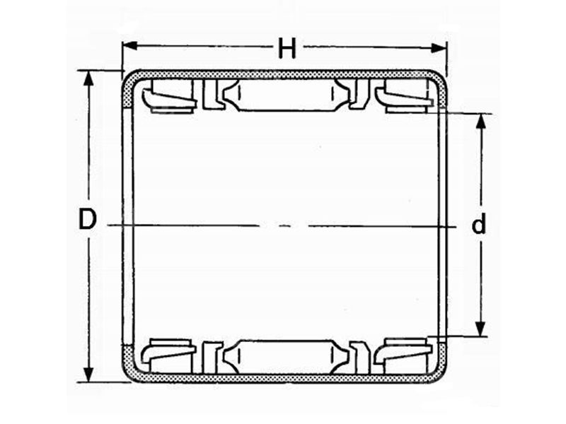 FCB-40 Needle Roller Bearing