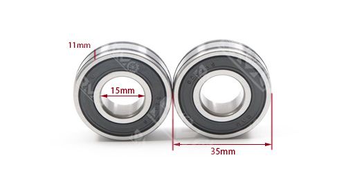 6202RS Double O-rings Ball Bearing