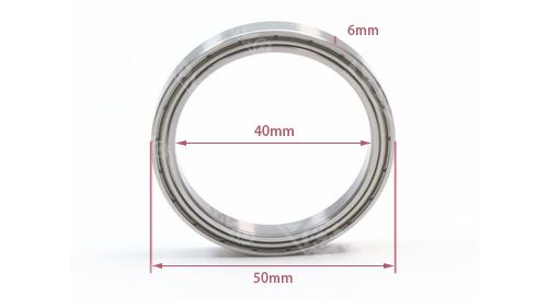 6708ZZ thin-wall ball bearings