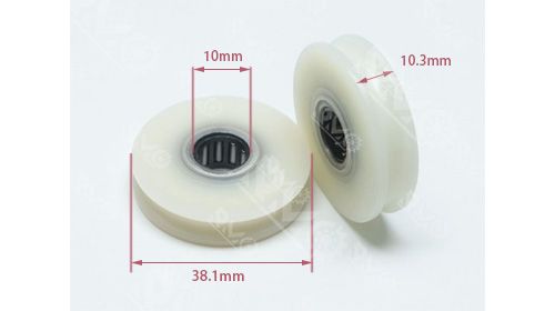 HK1010 U Groove Sliding Door Wheels
