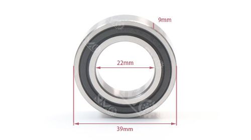 69/22-2RS non-standard thin section ball bearing