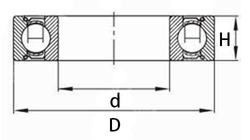 683ZZ Miniature Deep Groove Ball Bearings