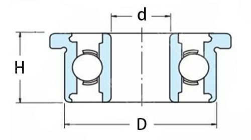 SF698ZZ Miniature Flange Deep Groove Ball Bearings SF698ZZ Miniature Flange Deep Groove Ball Bearings