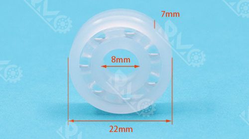 PP608 plastic deep groove ball bearings PP608 plastic deep groove ball bearings
