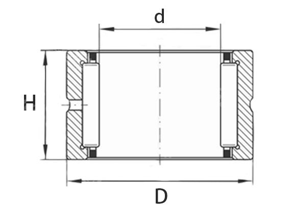 NK25/16 needle roller bearings without inner ring NK25/16 needle roller bearings without inner ring