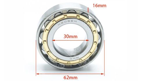 2206 N206 N206EM Single Row Cylindrical Roller Bearing 2206 N206 N206EM Single Row Cylindrical Roller Bearing