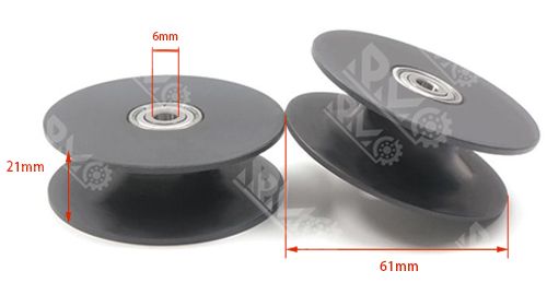 626 U Groove Nylon Pulley