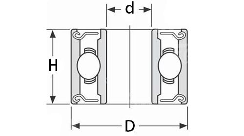 R168ZZ Small Inch Ball Bearings R168ZZ Small Inch Ball Bearings