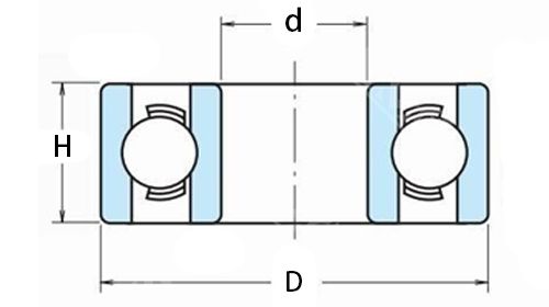 603 Miniature Open Type Ball Bearings 603 Miniature Open Type Ball Bearings