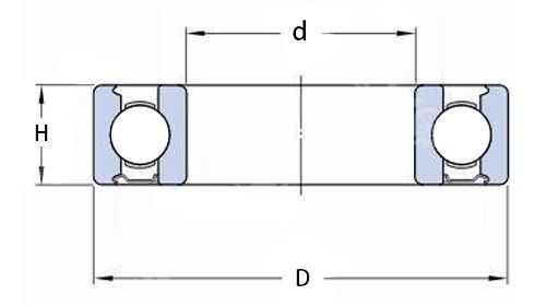 6801ZZ Thin-wall Ball Bearings 6801ZZ Thin-wall Ball Bearings