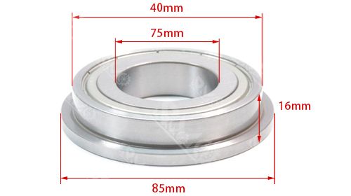 QJ109EZ Automotive Steering Machine Bearings