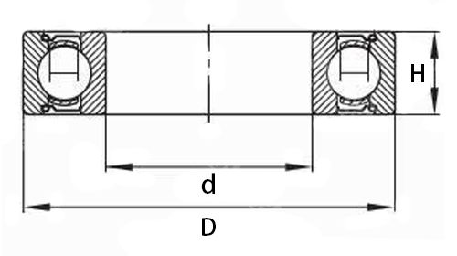 6005ZZ Good Quality Deep Groove Ball Bearing