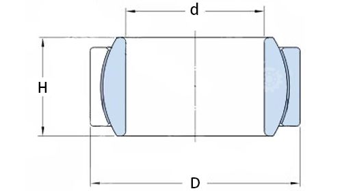 GE4C Self-Lubricating Radial Joint Bearing GE4C Self-Lubricating Radial Joint Bearing