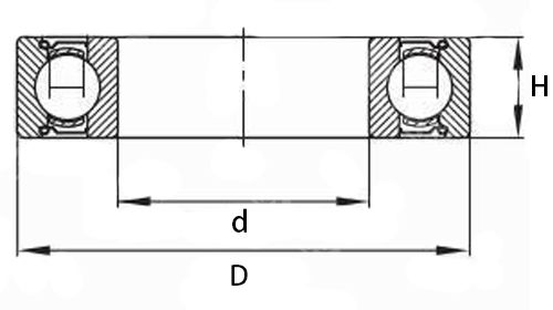 604ZZ Small Single Row Deep Groove Ball Bearing 604ZZ Small Single Row Deep Groove Ball Bearing