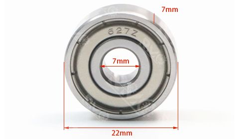 627ZZ Carbon Steel Small Deep Groove Ball Bearing 627ZZ Carbon Steel Small Deep Groove Ball Bearing