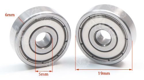 635ZZ Low-Noise Small Deep Groove Ball Bearing 635ZZ Low-Noise Small Deep Groove Ball Bearing