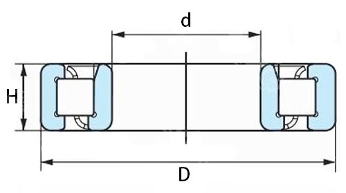 NJ206 NJ206EM NJ Series Single Row Cylindrical Roller Bearing NJ206 NJ206EM NJ Series Single Row Cylindrical Roller Bearing