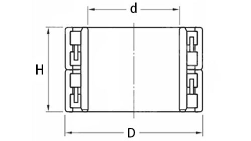 313823 FC Series Four-Row Cylindrical Roller Bearings 313823 FC Series Four-Row Cylindrical Roller Bearings