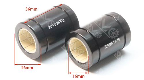 J-LIN-11R-16 RJUM-11-16 Plastic Linear Bearings J-LIN-11R-16 RJUM-11-16 Plastic Linear Bearings