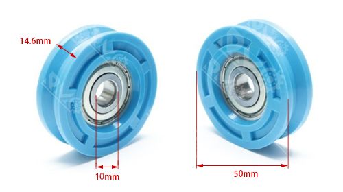 6200ZZ H Groove Pulley Wheels