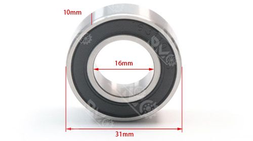 163110 RS Thin Wall Bearing For Bikes