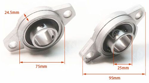 KFL005 Zinc Alloy Bearing New Bearing Alloy